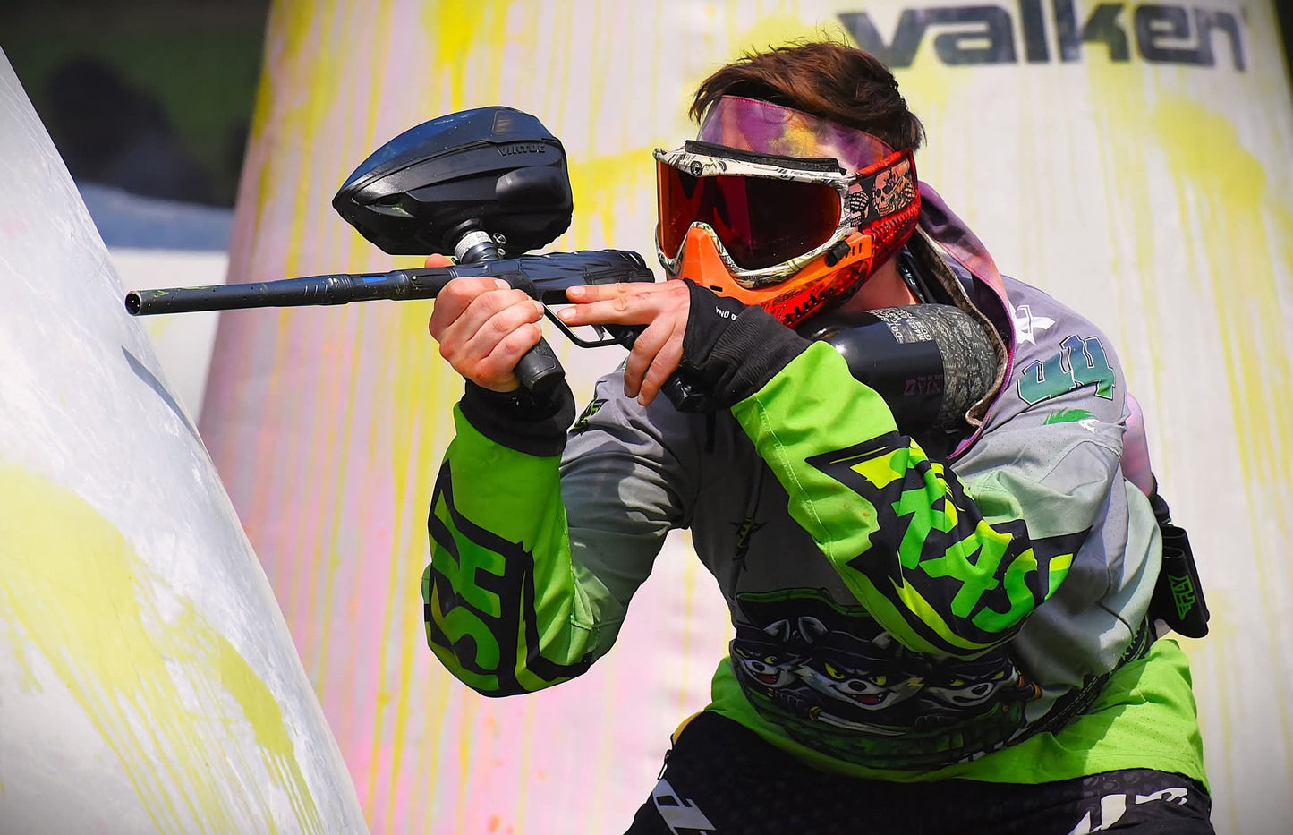 Trashassins Black/Green Fade Jersey